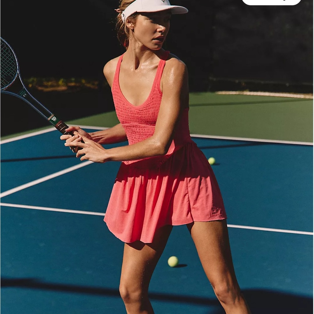 Coral Mini Dress